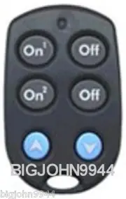 X10 KR19A / RKR24 2 Unit Code Slim Fire Keychain Remote Factory Fresh
