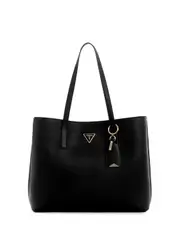 GUESS Black Meridian Girlfriend Tote Bag