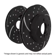 EBC For GD2130 Alfa Romeo Stelvio Slotted & Dimpled Front Rotors (for: Alfa Romeo)