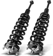 A-Premium Front Complete Suspension Strut Shock Absorbers Coil Spring Assembly Compatible with Toyota Sequoia 2008-2020 V8 4.6L 4.7L 5.7L 4WD 2-PC Set