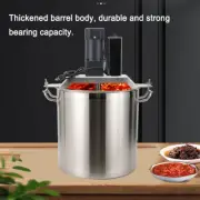 Commercial Electric Food Stirrer Pot Stainless Steel Automatic Mixer Machine