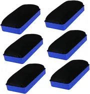 ERINGOGO 6pcs Whiteboard Erasers Lightweight Felt Cloth Chalkboard Cleaners Practical Office Supplies for Whiteboards Blackboard Boards
