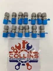 SSP DuoLok ISSD4MC6 Male Connector 1/4" Tube x 3/8" MNPT Tube Fitting Lot of 13