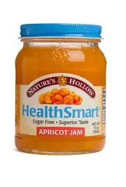 Natures Hollow Sugar-Free Apricot Jam Preserves Non GMO Keto Friendly Vegan
