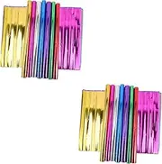 minkissy 2sets Elegant Festival Wrapping Paper Handmade Box Wrapping for Sturdy and Safe Abs Material for Wrapping 70sheets*2