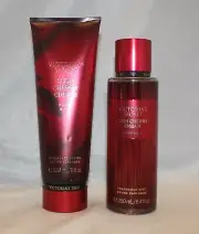 Victoria's Secret Lush Cherry Cream Fragrance Body Lotion and Mist