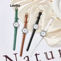 在飛比找蝦皮商城優惠-Lovito 女士休閒普通基本款石英手錶 L63AD288 