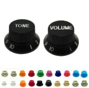 24pcs STStyle Guitar Knobs Tone or Volume Speed Control Knobs 10 Colors
