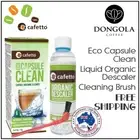 NESPRESSO | ECO CAPSULE CLEAN Coffee Machine Cleaner + ORGANIC DESCALER + BRUSH