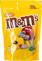 m&m's Milk Chocolate Covered With Peanut in sugar shell 165 Grams