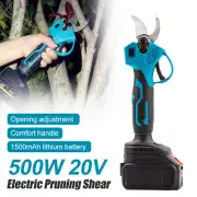 Electric Cordless Branch Scissors 25mm Pruning Shear Pruner Tree Garden Cutter
