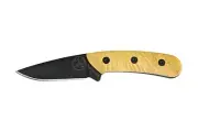 Australian made Tassie Tiger Knives fixed blade knife +leather sheath, EDC knife