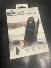 Strike Boss Portable Bluetooth Handsfree Car Kit ACC-STK BOSS Brand New & Sealed