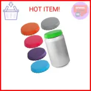 Silicone Soda Can Lids / Covers – Can Caps / Topper – Can Saver / Stopper – Fits