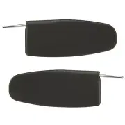 Empi 4426 Vw Bug Black Sun Visors 1958-1964 - Hard Top And Convertible, Pair
