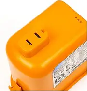 2600mAh Vacuum Cleaner Battery, Compatible for LG Cordzero A9 A9+ A9Plus A9M， A9MASTER2X A9MULT12X A9PETNBED A9MULTI EAC63382204(As Shown 2600mah)