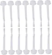 LIFKOME 50Pcs Nail Brush Replacement Tool for Professional Nail Art Lightweight Nail Polish Brushes for Salons and DIY Use for Nail Manicurists and Learners