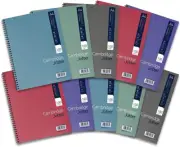 A4 Jotter Notebook By, Ruled, 100 Page, Pack of 10