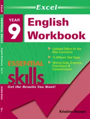 Excel Essential Skills: English Workbook Year 9