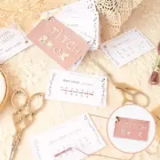 Mini Sewing Book DIY Mini Sewing Card Set Portable Mini Travel Sewing Kit Your