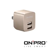 在飛比找PChome24h購物優惠-ONPRO UC-2P01 雙USB輸出電源供應器/充電器(