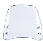 ATV Windshield, Motorcycle Windscreen, Wind Deflector For Motorcycle, Flexible Front Flyscreen, High-Definition Windshield, Large Wind Splitter, Motorcycle Windshield Replacement, ATV Wind Protection,