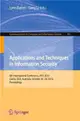 Applications and Techniques in Information Security ― 6th International Conference, Atis 2016, Cairns, Qld, Australia, October 26-28, 2016, Proceedings