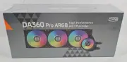 CPU Liquid Cooler 360mm AIO Water Cooling 120mm Silent ARGB Fans Halo Lighting