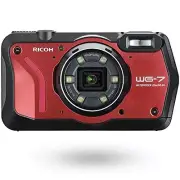RICOH WG-7 Red Digital Camera Tough Waterproof Dustproof 4K WEB Camera GPS