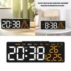 LED Desktop Clock 3 Type Brightness Digital Alarm Clock Adjustable Alarms Clock