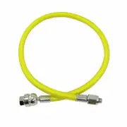 MiFlex (DS) Dual Swivel LP Regulator Braided Hose Dive Second Stage Scuba Yellow