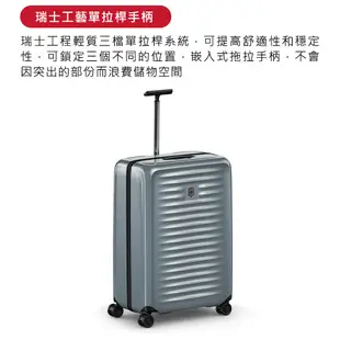 VICTORINOX 瑞士維氏Airox 29吋硬殼旅行箱 灰色