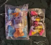2001 Disney World Kellogg's Daisy Duck Mini & McDonald's Donald Duck Mini Sealed