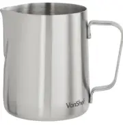 VONSHEF 20 Ounce : Milk Frothing Pitcher Size: 4.8" H x 4.7" W x 4." D