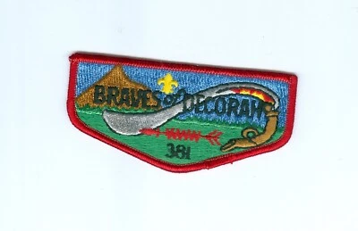 OA Lodge 381 Braves of Decorah S 10.5 flap dl