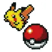 Pokemon 101 Nanobeads Pikachu & Pokeball Craft Building Bead Kit! Quick Ship!