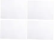 Vaguelly 4pcs Sheets Drying Pad Baking Mats Vegetable Dehydrator Dehydrators Liners Dehydrator Mats Silicone Mats Dehydrator Liner Dehydrator Replacement Trays Freeze Dryer White Silica Gel