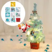 Mini Christmas Tree Xmas with Lights Artificial Christmas Desk Decors 2ft/24in
