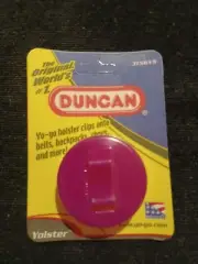 Duncan Yolster Yo-Yo Holster/Clip, Purple, 3156YS, 2002, NIB, NOS, Vintage yoyo