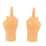 2pcs/set Funny Simulation Left Right Mini Hands Puppets Children Toy