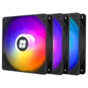 TL-C12C-S X3 CPU Fan 120Mm ARGB Case Cooler Fan, 4Pin PWM Silent Computer with S