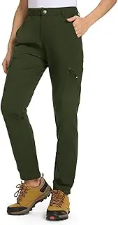 [TBMPOY] Women's Hiking Cargo Pants Lightweight Water Resistant Quick Dry Fishing Camping Travel Work Pant with 6 Pockets