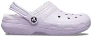 Crocs Classic Lined Clog; Lavender / Lavender, W6/M4