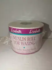 L'orbette Muslin Roll For Waxing Bleached Muslin 3.5" x 40 Yds. Sealed