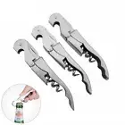 Stainless Steel Cork Screw Multifunction Wine Cap Opener Kitchen Bar Tools SFD