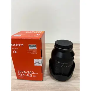 SONY 索尼 FE 24-240mm F3.5-6.3 OSS(公司貨 SEL24240) 已過保 鐵人膠帶保9成新