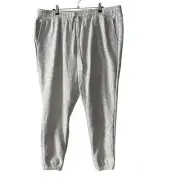 Fabletics Womens Plus 1X Go To Sweatpants Light Heather Gray Pockets NWT Jogger