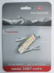 Victorinox Classic SD Swiss Army knife. Rainbow 2010 NIP new pkg #3356