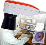 Iridology Camera 5 MP High Resolution 2560 * 1920 USB Iriscope with HD 30x Iris Lens and Driver-Free Analysis Software compatible with Systems Windows XP,7,8,10,11 etc