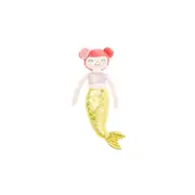 Linen House Kids Polyester Marielle Mermaid Plush Toy Cushion 57x38cm Gold